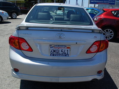 toyota corolla 2010 silver sedan s gasoline 4 cylinders front wheel drive automatic 94010