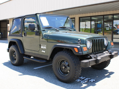 jeep wrangler 2005 green suv x willys gasoline 6 cylinders 4 wheel drive 6 speed manual 27215