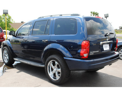 dodge durango 2006 dk  blue suv limited 8 cylinders rear wheel drive automatic with overdrive 77037