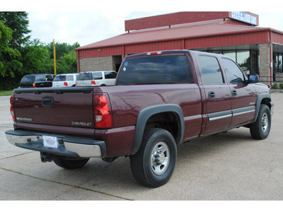 chevrolet silverado 1500hd 2003 dk  red ls gasoline 8 cylinders rear wheel drive automatic with overdrive 77037