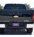 chevrolet silverado 1500 2012 black flex fuel 8 cylinders 2 wheel drive 6 spd auto,elec cntlled t 77090