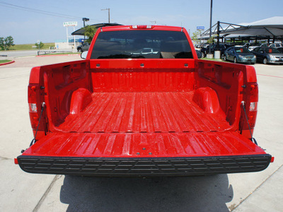 chevrolet silverado 1500 2009 red ls gasoline 6 cylinders 2 wheel drive automatic 76087