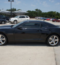 chevrolet camaro 2010 black coupe ss gasoline 8 cylinders rear wheel drive automatic 76087