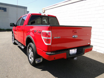 ford f 150 2010 red fx4 4x4 flex fuel 8 cylinders 4 wheel drive automatic 98371