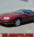chevrolet camaro 2002 dk  red coupe z28 35th ann gasoline 8 cylinders rear wheel drive automatic 98371