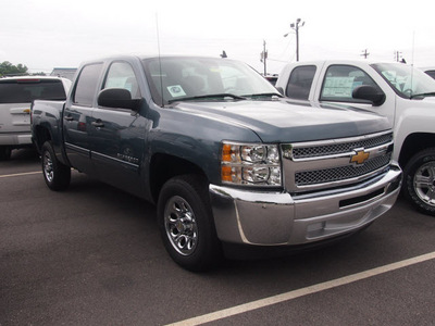 chevrolet silverado 1500 2012 blue ls flex fuel 8 cylinders 2 wheel drive automatic 27591