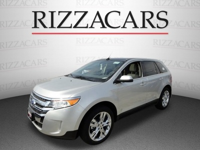 ford edge 2013 silver limited gasoline 4 cylinders front wheel drive automatic with overdrive 60546