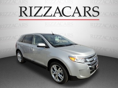 ford edge 2013 silver limited gasoline 4 cylinders front wheel drive automatic with overdrive 60546