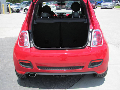 fiat 500 2012 red hatchback sport gasoline 4 cylinders front wheel drive 5 speed manual 33884