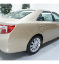 toyota camry 2012 tan sedan xle v6 gasoline 6 cylinders front wheel drive not specified 91731