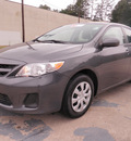 toyota corolla 2011 gray sedan le gasoline 4 cylinders front wheel drive automatic 28217