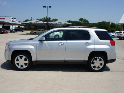 gmc terrain 2011 silver suv slt flex fuel 6 cylinders front wheel drive automatic 76087