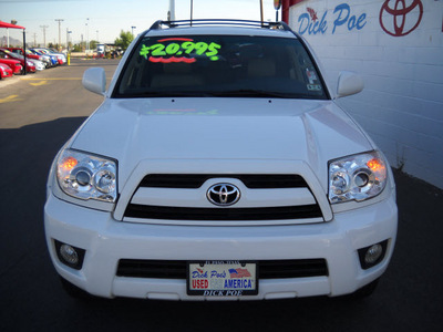 toyota 4runner 2006 white suv limited gasoline 6 cylinders rear wheel drive automatic 79925