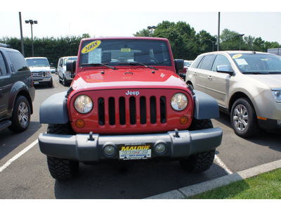 jeep wrangler unlimited 2008 red suv rubicon gasoline 6 cylinders 4 wheel drive automatic with overdrive 08902