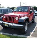 jeep wrangler unlimited 2008 red suv rubicon gasoline 6 cylinders 4 wheel drive automatic with overdrive 08902