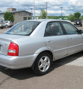 mazda protege 2002 silver sedan lx gasoline 4 cylinders front wheel drive 5 speed manual 55811
