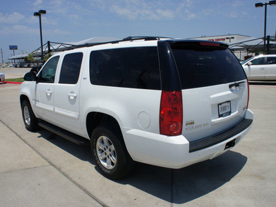 gmc yukon xl 2008 white suv slt flex fuel 8 cylinders 2 wheel drive automatic 76087