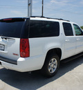 gmc yukon xl 2008 white suv slt flex fuel 8 cylinders 2 wheel drive automatic 76087