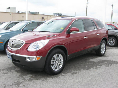 buick enclave 2008 dk  red suv cx gasoline 6 cylinders front wheel drive automatic 45840