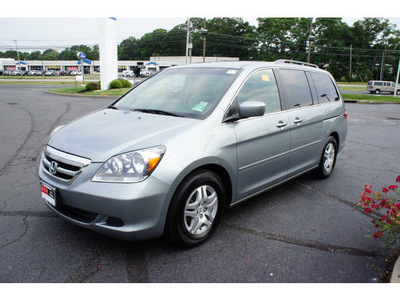 honda odyssey 2007 slate green van ex l gasoline 6 cylinders front wheel drive automatic with overdrive 07724