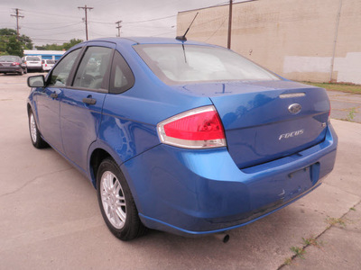 ford focus 2010 blue sedan se gasoline 4 cylinders front wheel drive automatic 28217