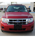 ford escape 2009 red suv xls gasoline 4 cylinders front wheel drive automatic with overdrive 77065