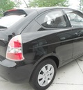 hyundai accent 2010 black hatchback gasoline 4 cylinders front wheel drive not specified 43228