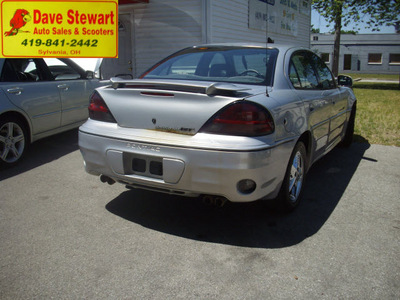 pontiac grand am 2000 silver sedan gt gasoline v6 dohc front wheel drive automatic 43560