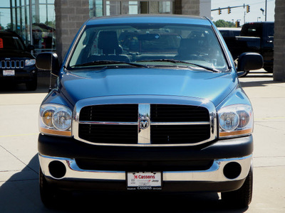 dodge ram 1500 2006 blue pickup truck gasoline 6 cylinders rear wheel drive automatic 62034