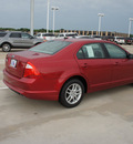 ford fusion 2012 red sedan s gasoline 4 cylinders front wheel drive automatic 76108