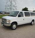 ford e series wagon 2012 white van e 350 sd xlt 8 cylinders automatic with overdrive 76108