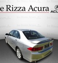 acura tsx 2006 silver sedan gasoline 4 cylinders front wheel drive automatic with overdrive 60462