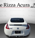 nissan 370z 2010 white coupe gasoline 6 cylinders rear wheel drive automatic with overdrive 60462