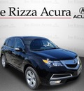 acura mdx 2012 black suv tech ent awd gasoline 6 cylinders all whee drive automatic with overdrive 60462