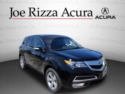 acura mdx 2012 black suv tech awd gasoline 6 cylinders all whee drive automatic with overdrive 60462