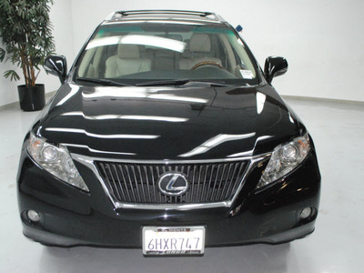 lexus rx 350 2010 black suv gasoline 6 cylinders front wheel drive automatic 91731