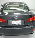 lexus is 250 2008 dk  gray sedan gasoline 6 cylinders rear wheel drive automatic 91731