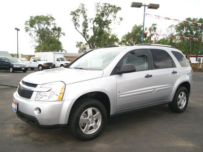 chevrolet equinox 2009 silver ice suv ls gasoline 6 cylinders all whee drive automatic 80911