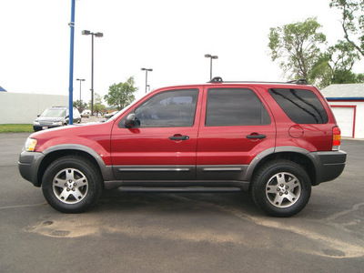 ford escape 2003 red fire suv xlt popular gasoline 6 cylinders dohc front wheel drive automatic 80911