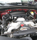subaru impreza 2009 red sedan 2 5i gasoline 4 cylinders all whee drive automatic 80905