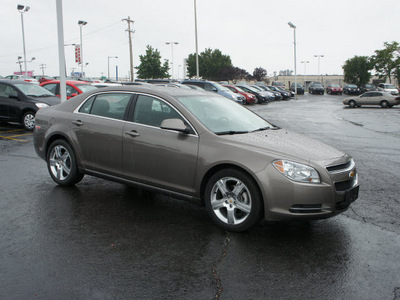 chevrolet malibu 2011 brown sedan lt gasoline 4 cylinders front wheel drive automatic 19153