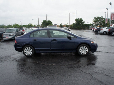 honda civic 2009 blue sedan dx vp gasoline 4 cylinders front wheel drive automatic 19153