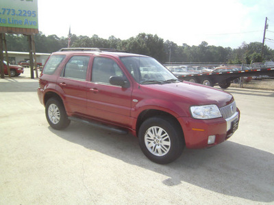 mercury mariner 2006 red suv convenience gasoline 4 cylinders front wheel drive automatic 75503