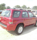 mercury mariner 2006 red suv convenience gasoline 4 cylinders front wheel drive automatic 75503