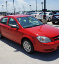 chevrolet cobalt 2009 red sedan ls gasoline 4 cylinders front wheel drive automatic 76087
