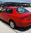 chevrolet cobalt 2009 red sedan ls gasoline 4 cylinders front wheel drive automatic 76087