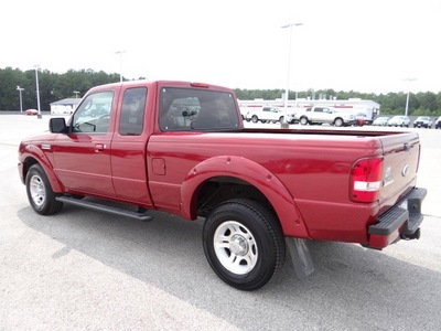 ford ranger 2009 dk  red pickup truck xlt gasoline 6 cylinders 2 wheel drive automatic 77388