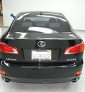 lexus is 250 2009 black sedan gasoline 6 cylinders rear wheel drive automatic 91731