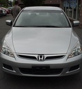 honda accord 2007 silver sedan special edition v 6 gasoline 6 cylinders front wheel drive automatic 06019