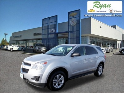 chevrolet equinox 2010 silver suv ls gasoline 4 cylinders front wheel drive automatic 55313
